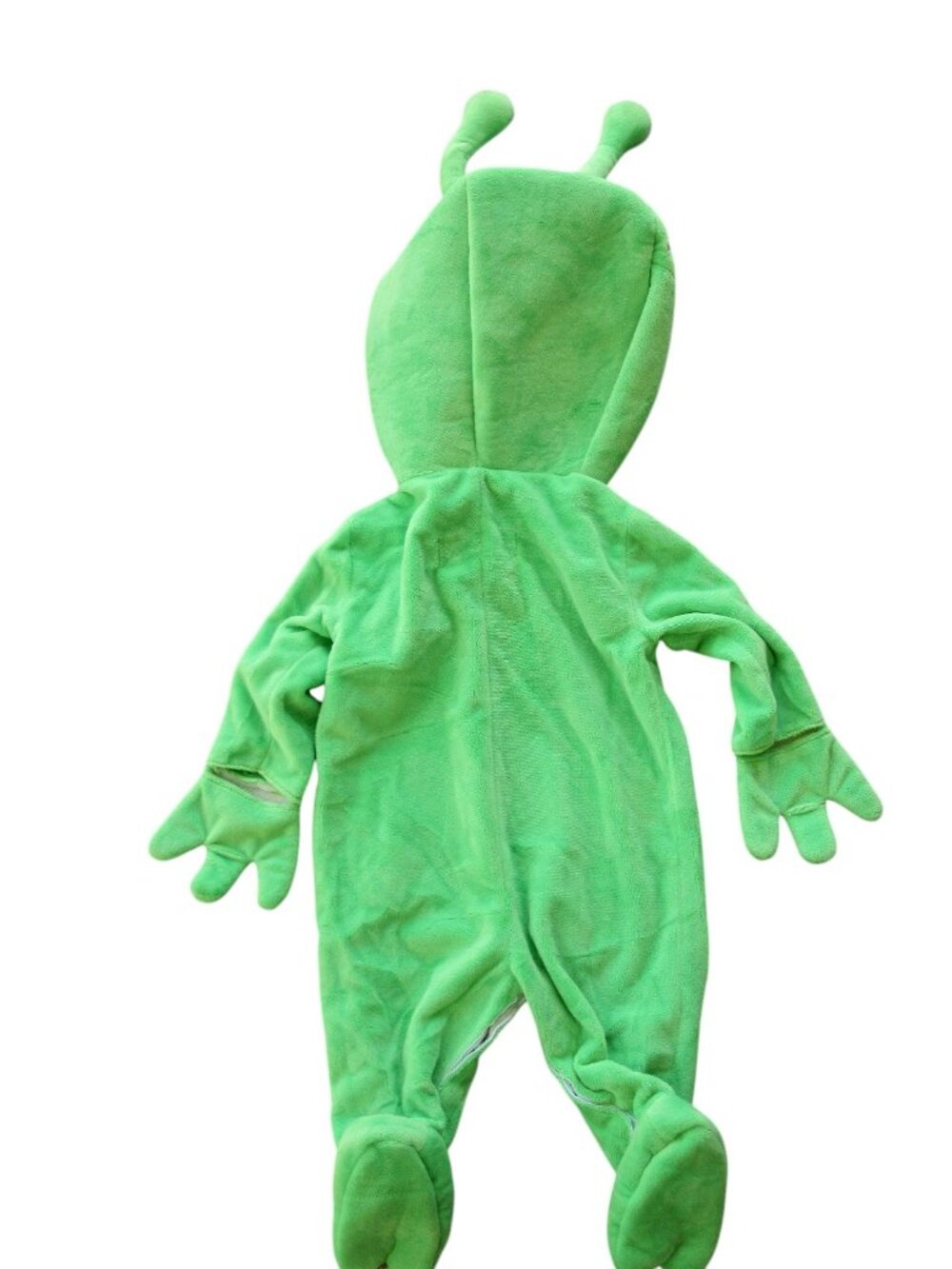 NWT Green Alien Costume Baby Size 0 - 3 Months Space Invader Martian HALLOWEEN - Picture 4 of 5